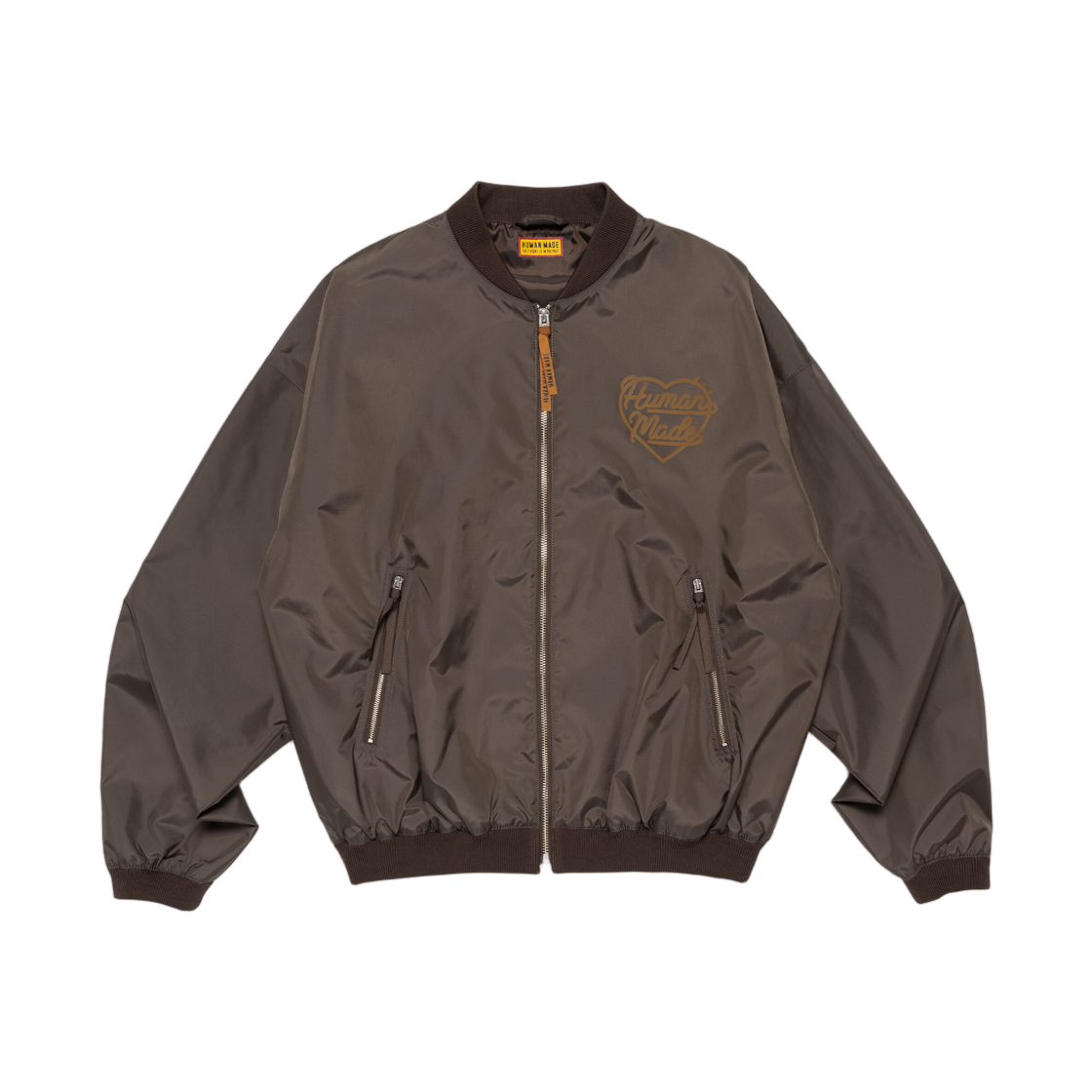 HM32JK035 Human Made Nylon Blouson Brown