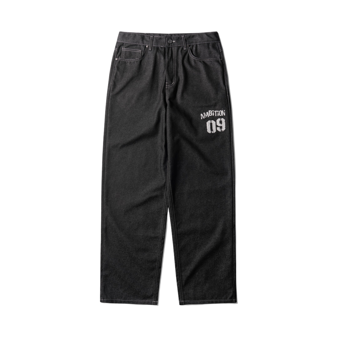KMLP6884_Black_29 EZKATON Ambition Denim Pants Black KMLP6884