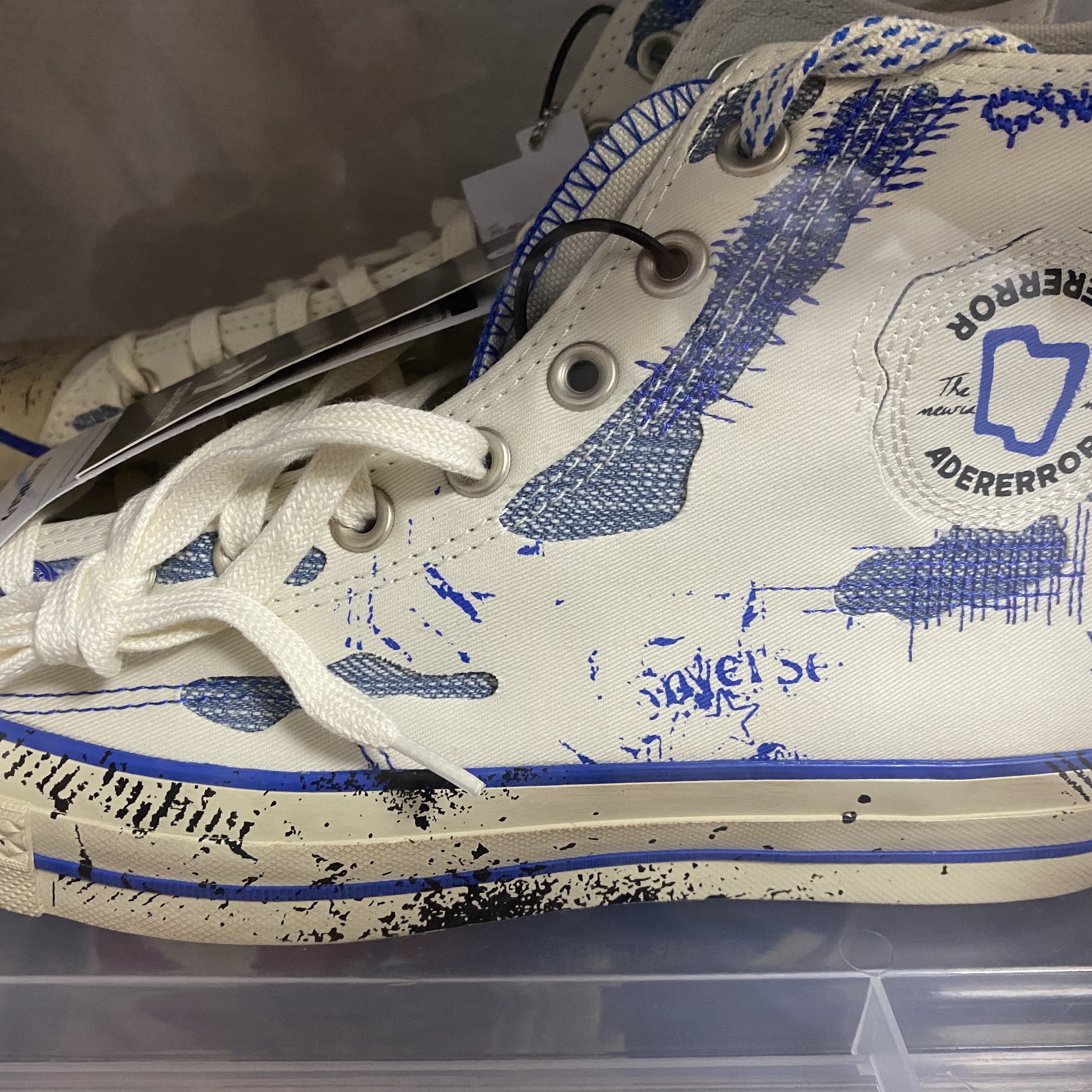 Converse x Ader Error Chuck 70 High White 착용 스타일
