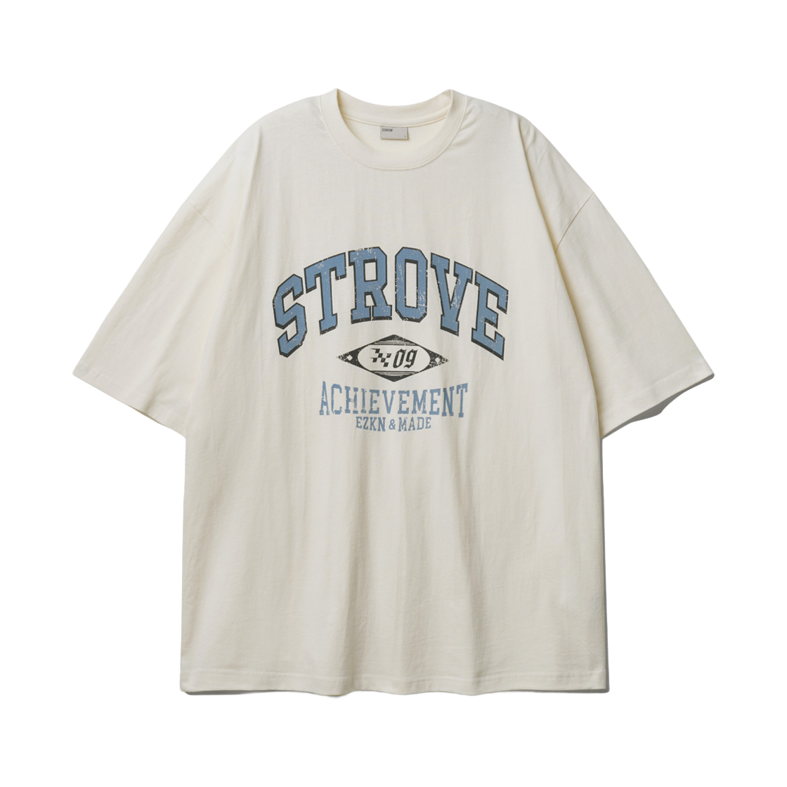 KMST6774_Creamgray_29 EZKATON Strove Short Sleeve Creamgray KMST6774