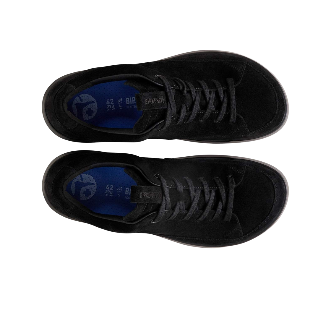 버켄스탁 멜버른 스웨이드 레더 블랙 - 레귤러(Birkenstock Melbourne Suede Leather Black - Regular) - 2