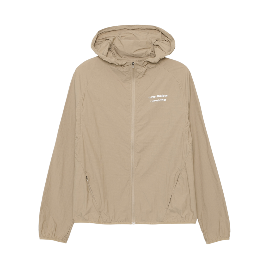 APP0205 runwhither Womens Windbreaker Jacket Sand