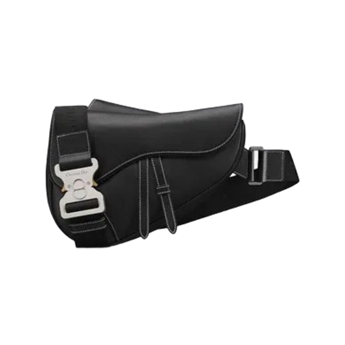 1ADPO093LLG-H00N Dior Saddle Gravity Shoulder Bag Black