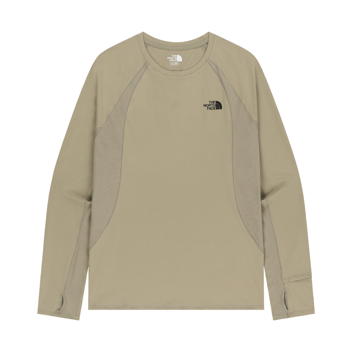 NT7TS52K The North Face White Label Ventix L/S R/T-Shirt Walnut - 26FW