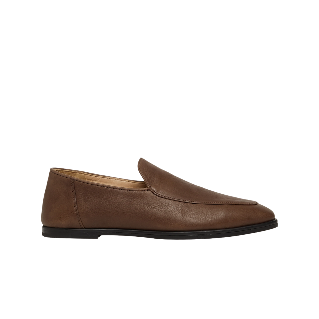 오라리 홀스하이드 레더 로퍼 브라운(Auralee Horsehide Leather Loafers Brown) - 1