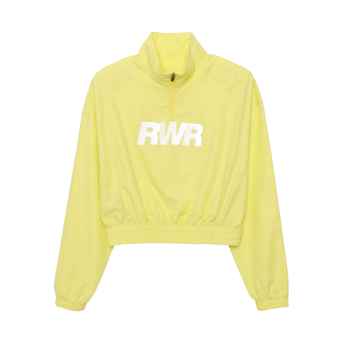 [KREAM 단독] 런위더 우먼스 크롭 하프 집업 맨투맨 라임([KREAM 단독] runwhither Womens Crop Half Zip-Up MTM Lime)