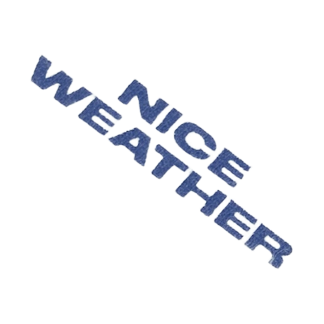 나이스웨더 어패럴 OG 로고 티셔츠 화이트(Nice Weather Apparel OG Logo T-Shirt White) - 4