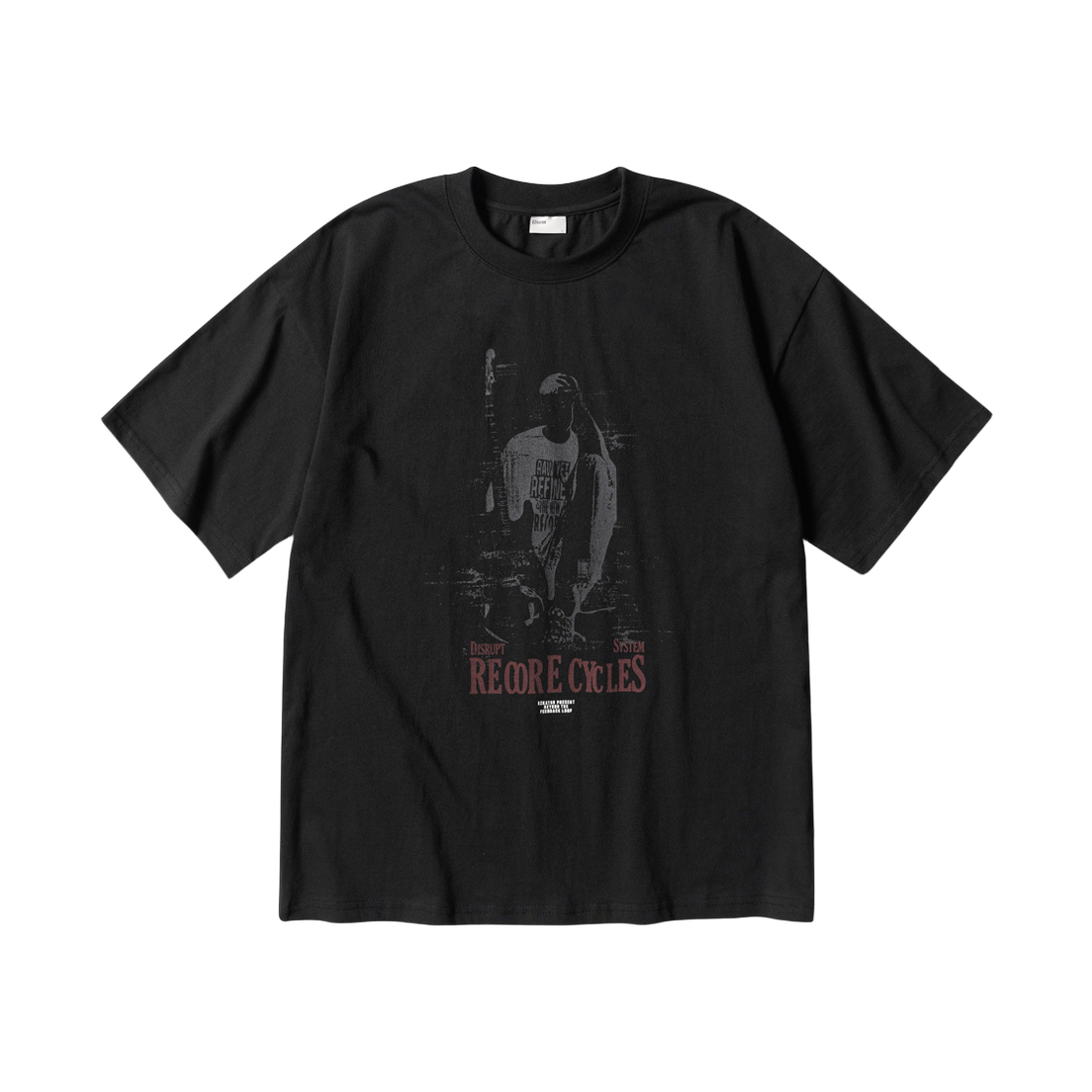 에즈카톤 빈스트릿 반팔티셔츠 블랙 JIST6947(EZKATON Vinstreet Short Sleeve Black JIST6947) - 1