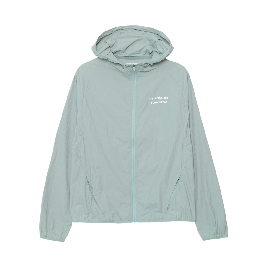 런위더 우먼스 윈드브레이커 자켓 민트(runwhither Womens Windbreaker Jacket Mint)