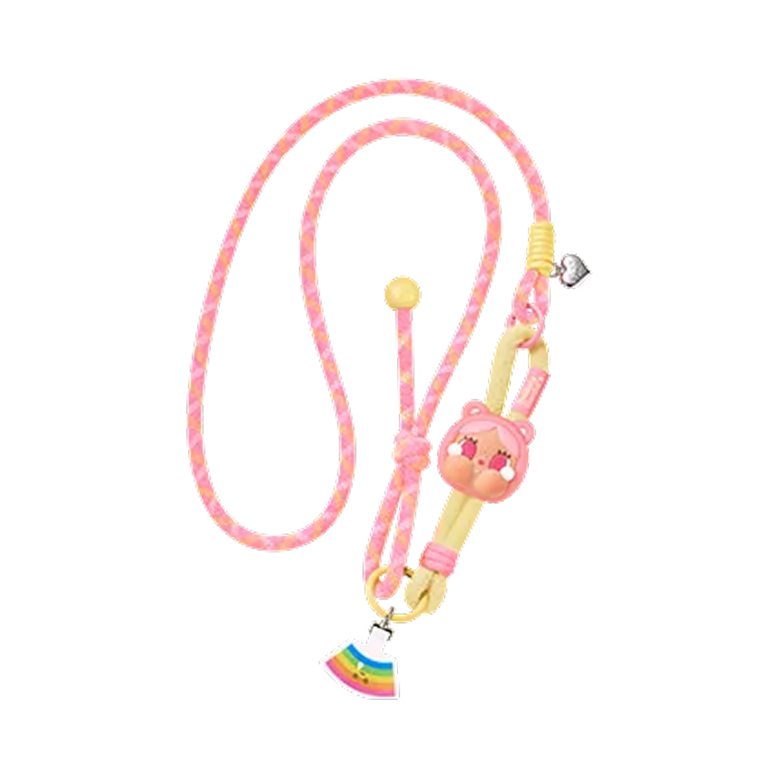 - Pop Mart Crybaby x Care Bears Series Long Lanyard Cheer Bear (Opened Case)