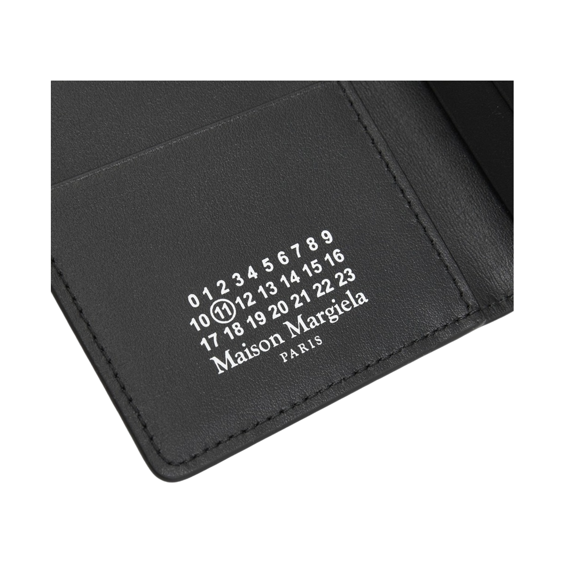 [25% 쿠폰] 메종 마르지엘라 포 스티치 카드 홀더 블랙([25% 쿠폰] Maison Margiela Four Stitches Card Holder Black) - 6