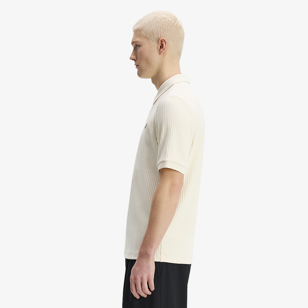 프레드페리 드롭 니들 져지 폴로 셔츠 에크루(Fred Perry Drop Needle Jersey Polo Shirt Ecru) - 3