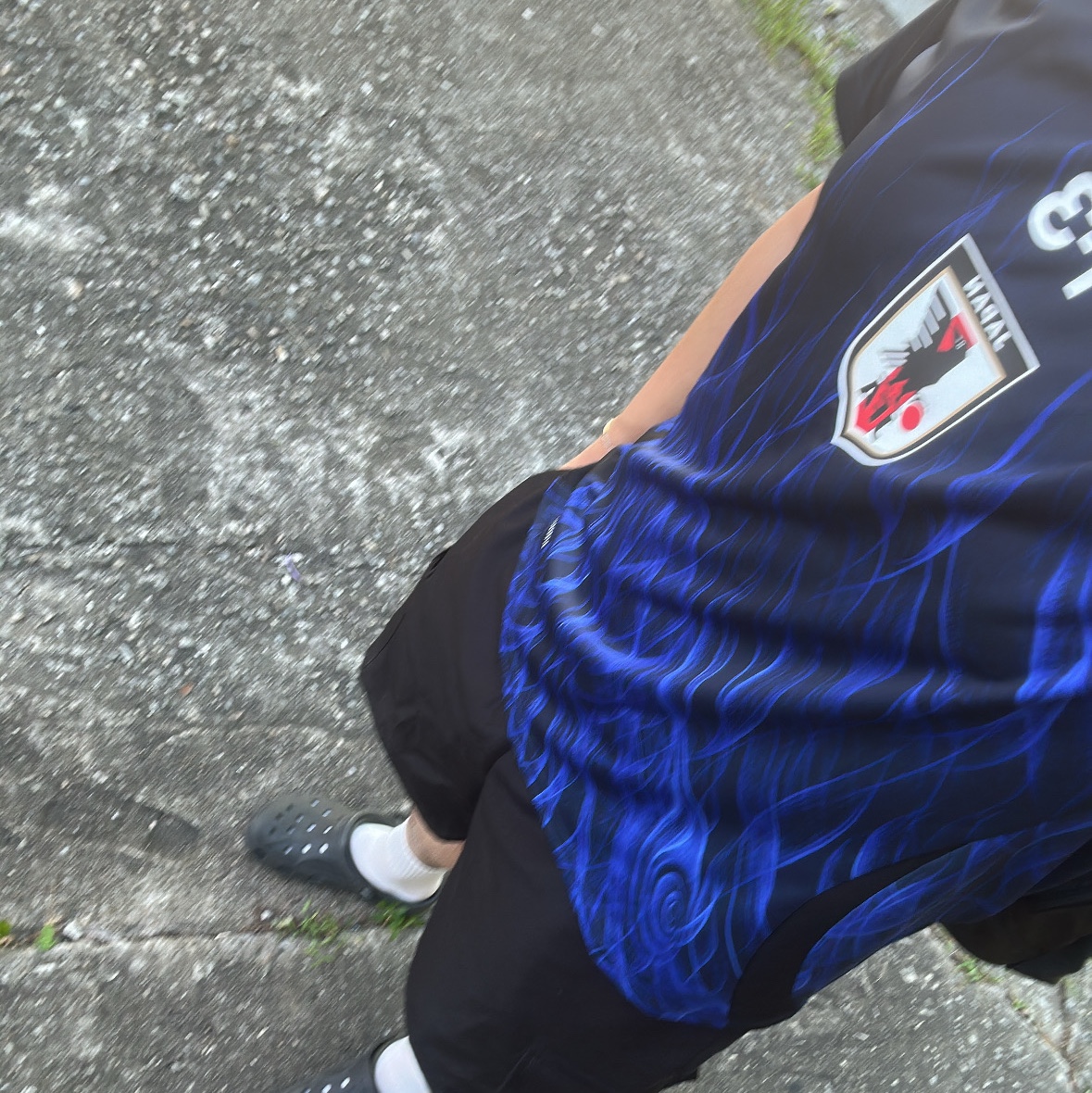 Y-3 Japan 2024 Home Replica Jersey Legend Ink - KR Sizing 착용 스타일