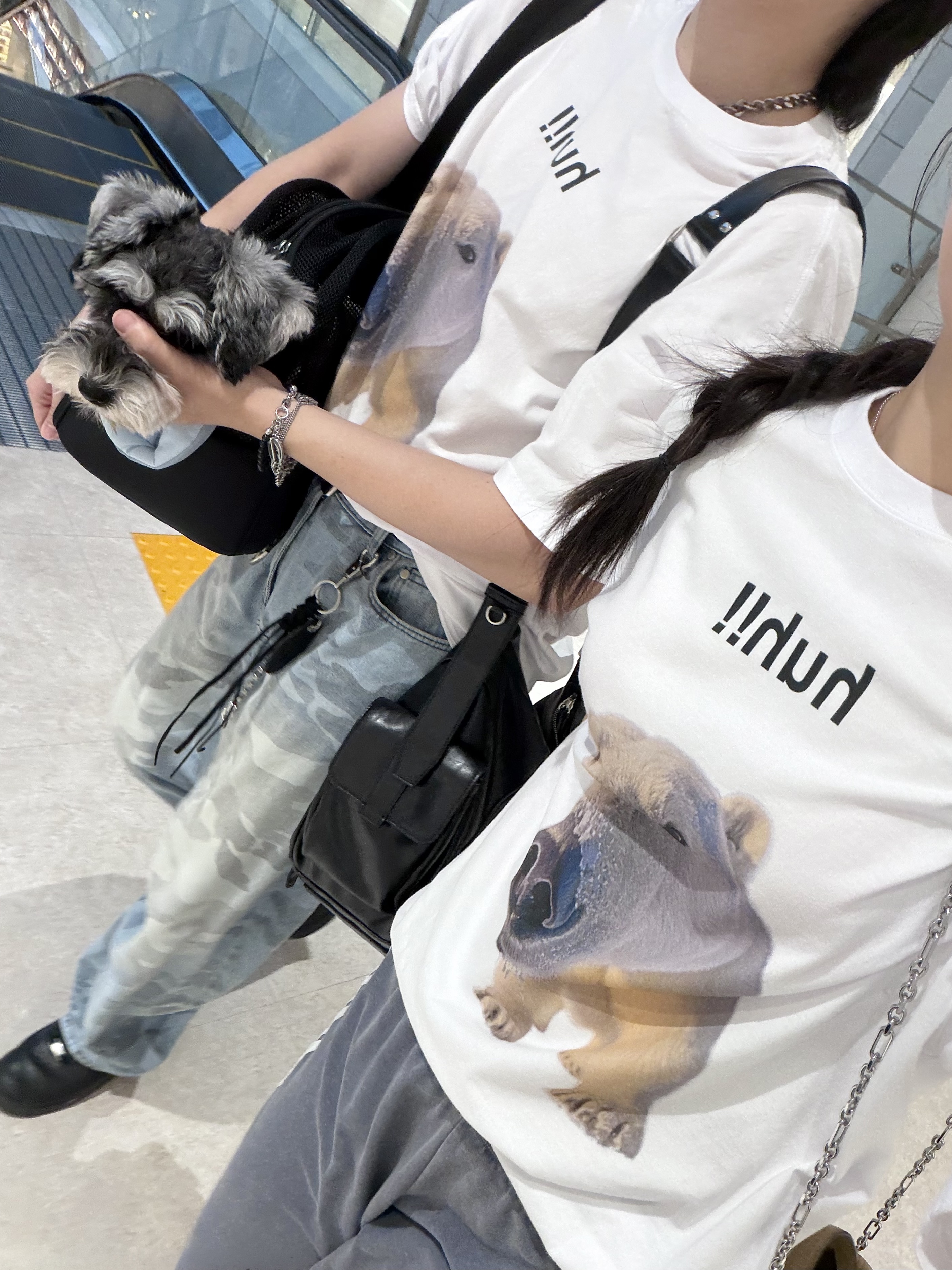 Suade Huh Tee White, Diesel Dx1550040 Stainless Steel Chain Bracelet Silver 착용 스타일 - 5
