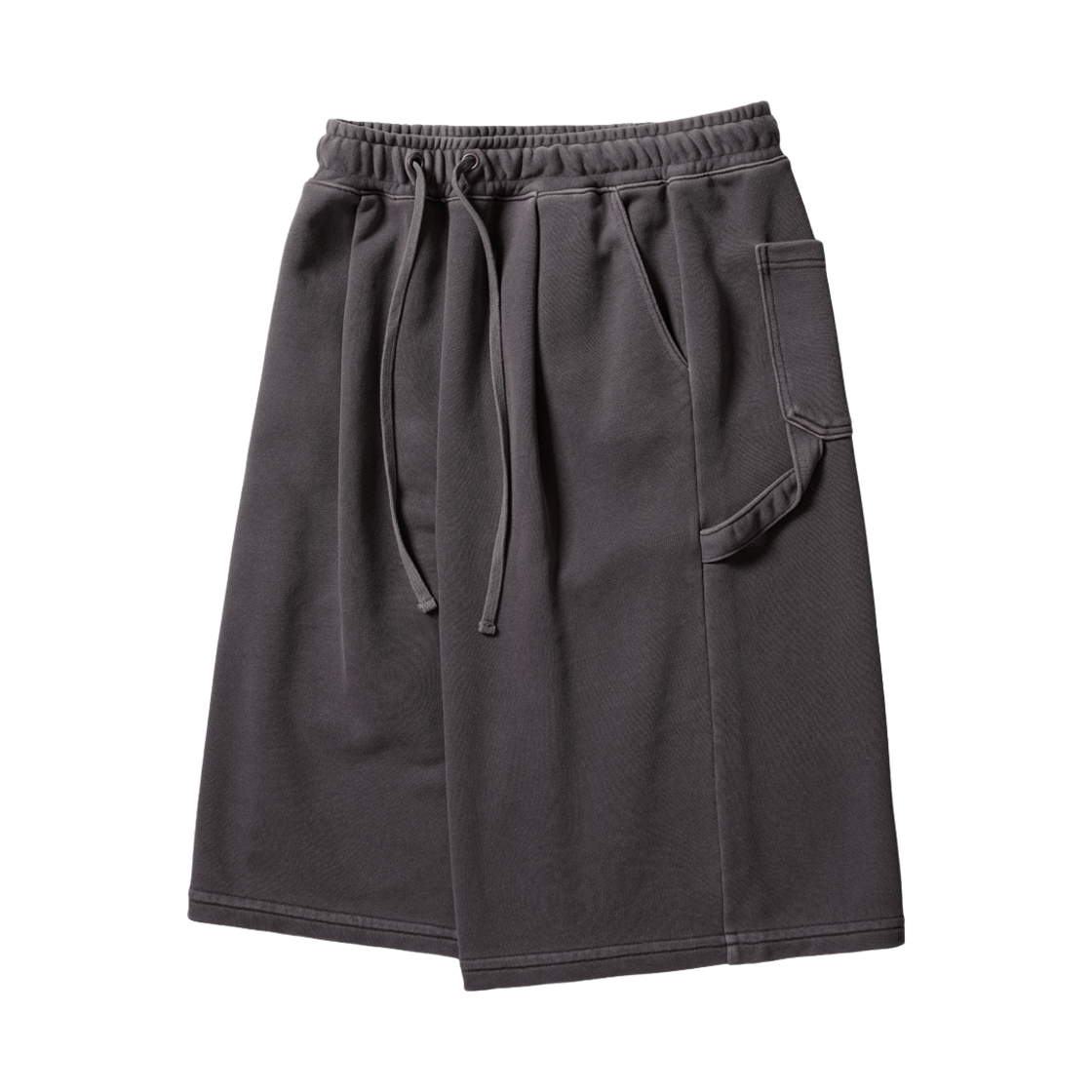 에즈카톤 피그다잉 카펜터 버뮤다 스웨트팬츠 애쉬퍼플 KJSP6939(EZKATON Pigdying Carpenter Bermuda Sweat Pants Ashpurple KJSP6939)
