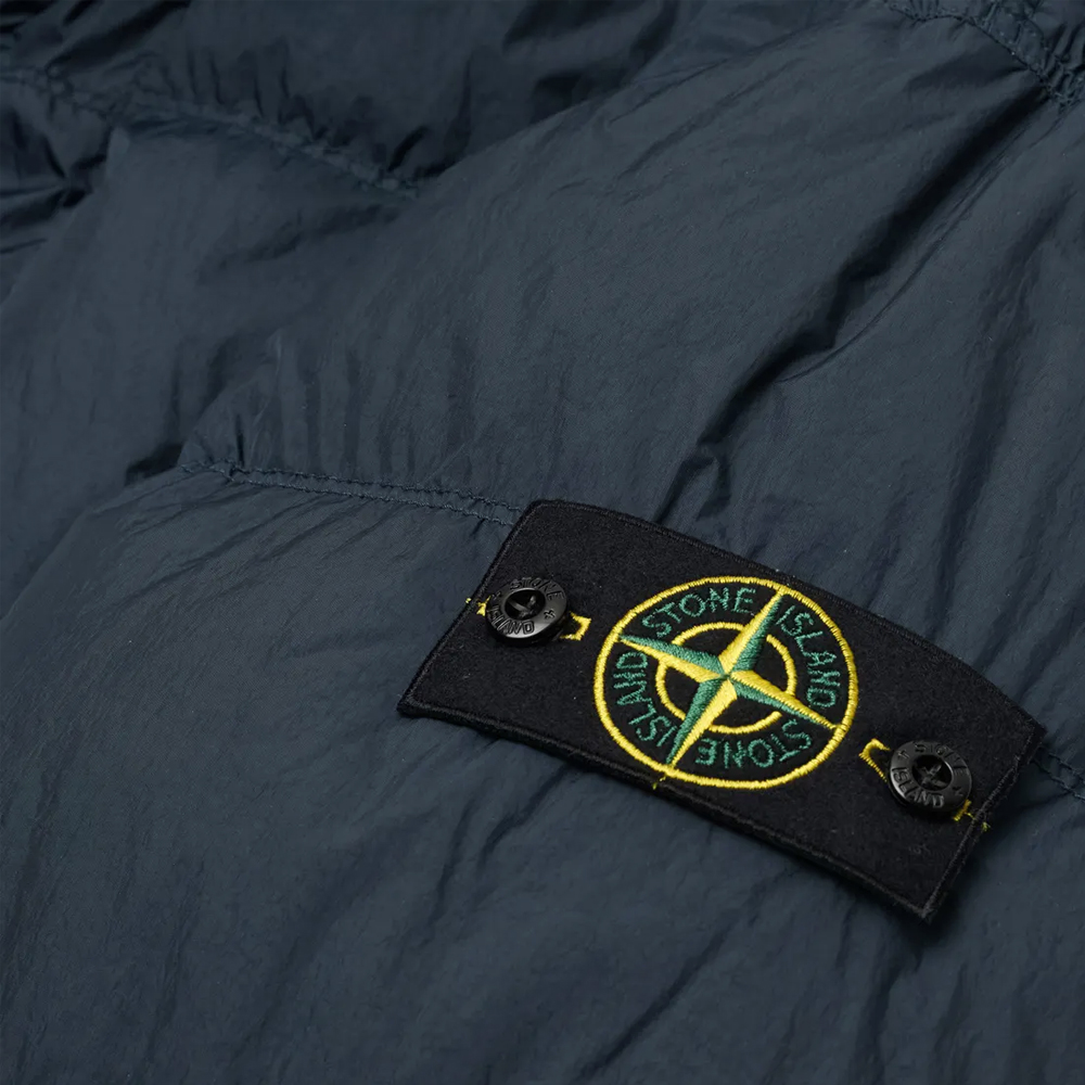 [20% 쿠폰] 스톤 아일랜드 크링클랩스 패딩자켓 네이비 - 25FW([20% 쿠폰] Stone Island Crinkle Reps Puffer Jacket Navy - 25FW) - 4