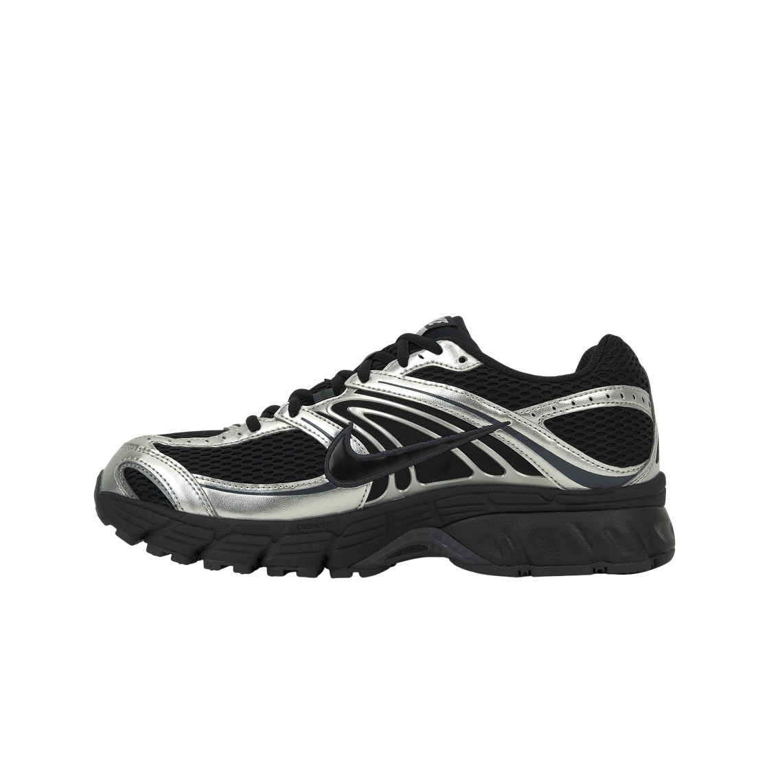 (W) 나이키 에어맥스 모토 2K 블랙 메탈릭 실버((W) Nike Air Max Moto 2K Black Metallic Silver) - 3
