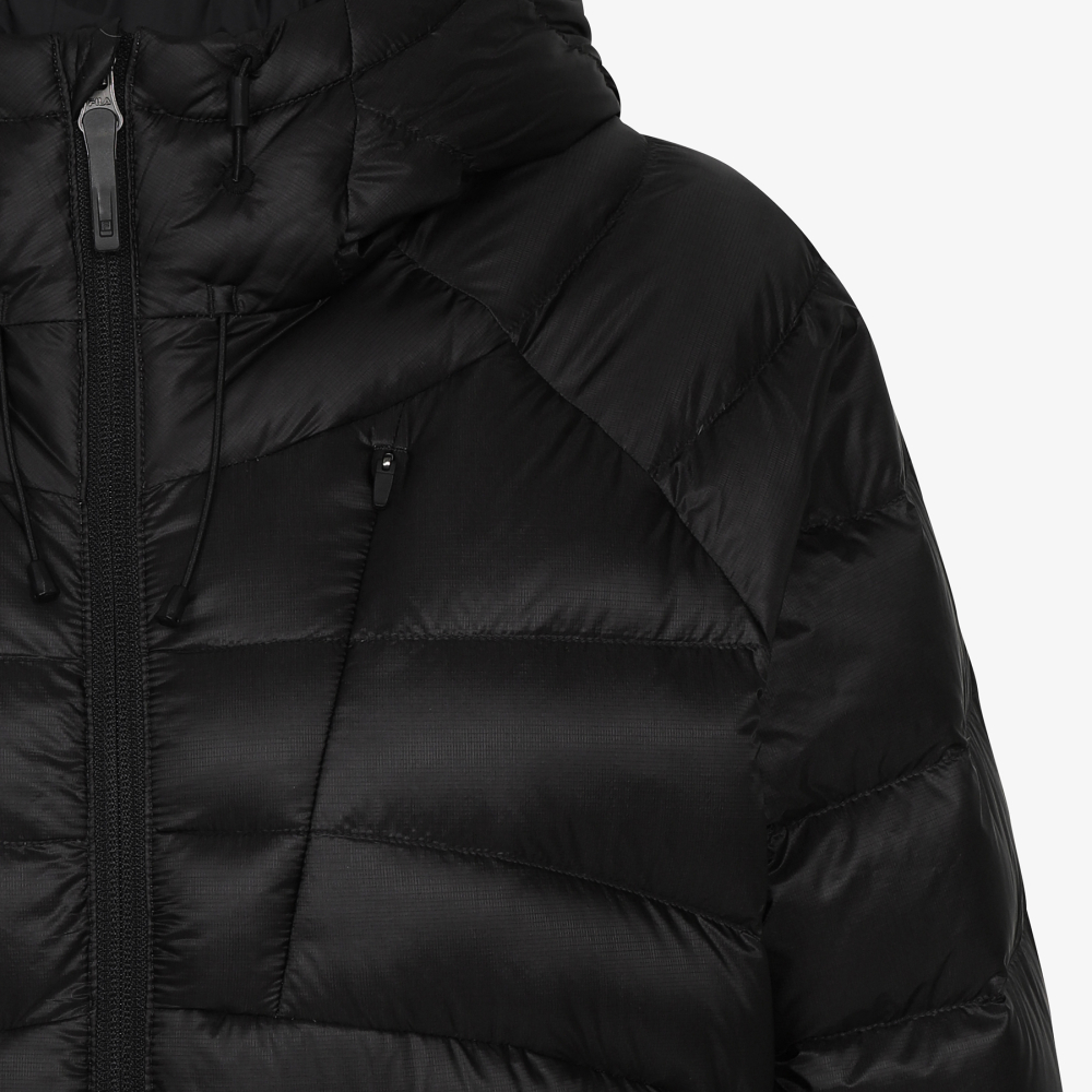 [5% 적립] 휠라 에어플로우 후드경량다운 블랙([5% 적립] FILA Airflow Hood Lightweight Down Black) - 5