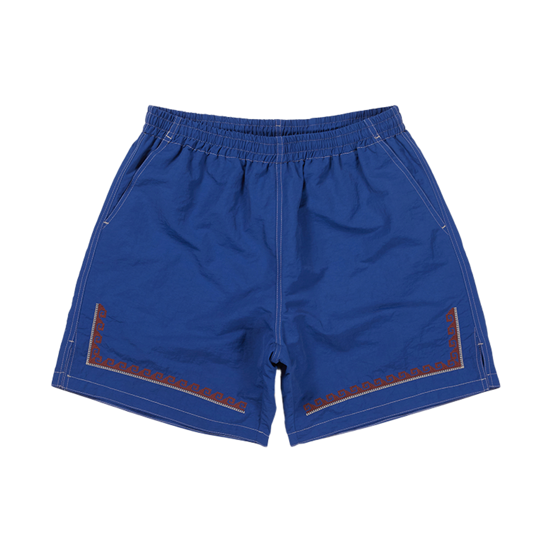 KAT7662 Karactor Marina Stripe Shorts Cobalt