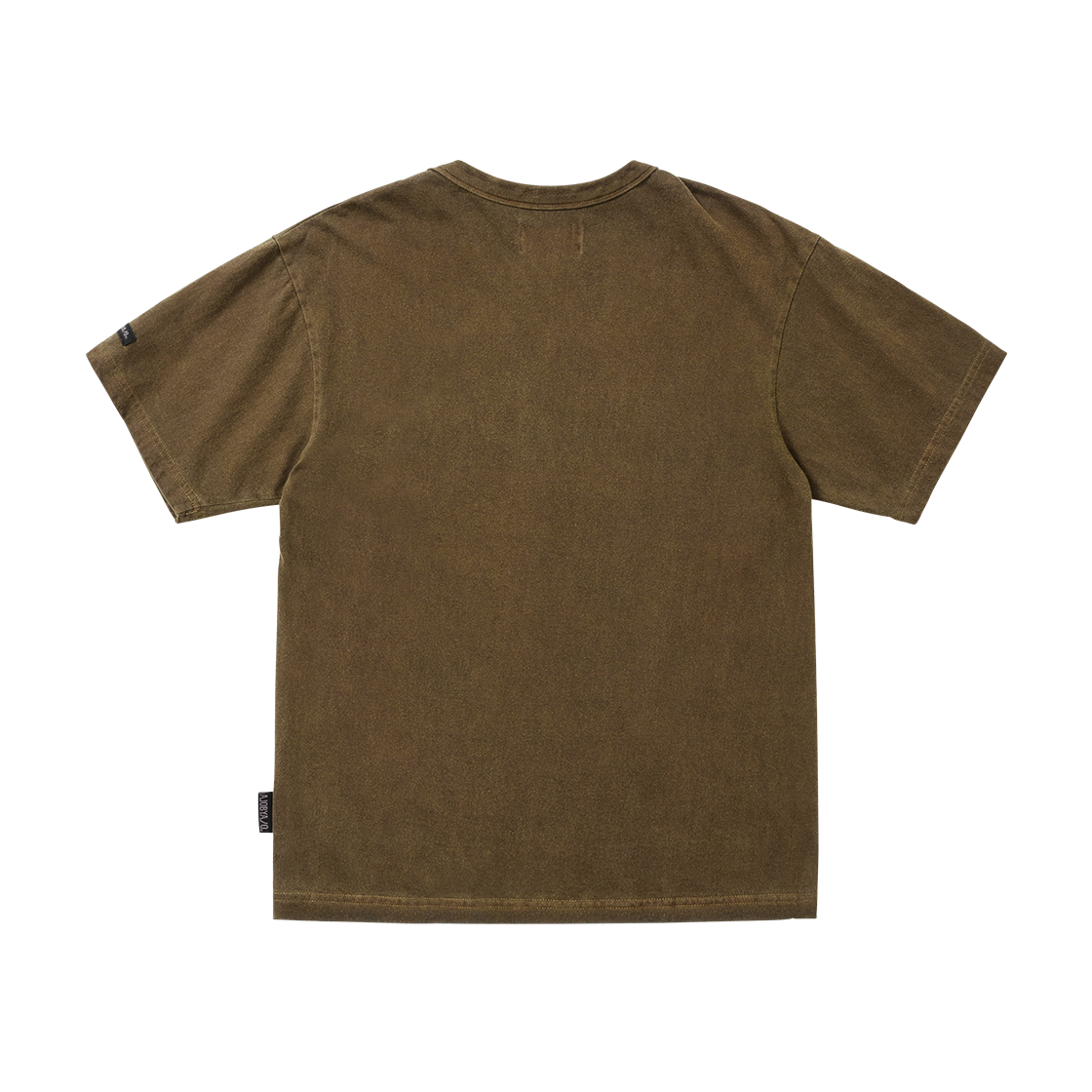 아조바이아조 리워크 CN 로고 워시드 티셔츠 브라운(AJOBYAJO [RWK] CN Logo Washed T-Shirt BROWN) - 2