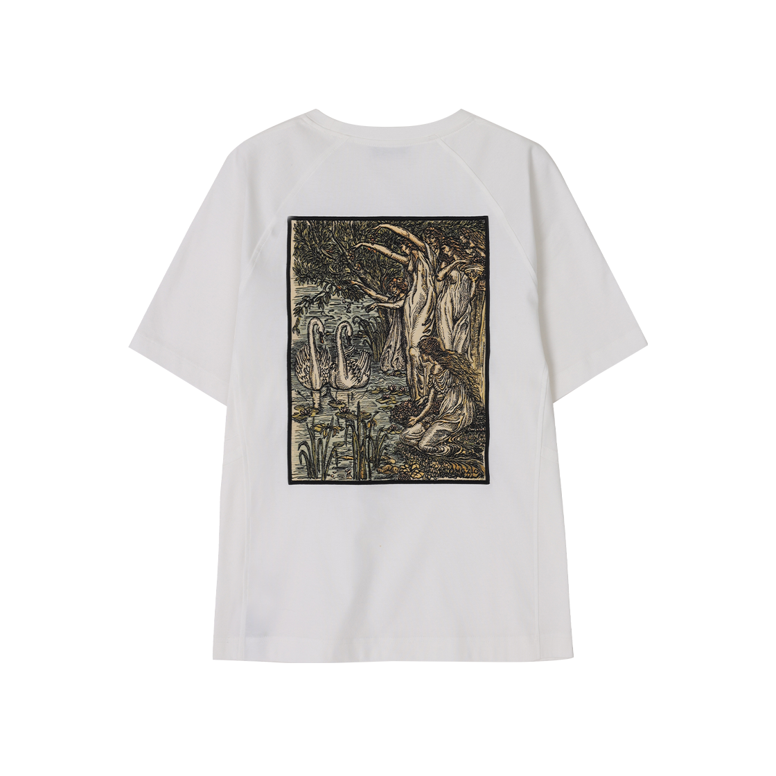 (W) 송지오 프로탈라미온 티셔츠 화이트((W) SONGZIO Prothalamion T Shirt White) - 2