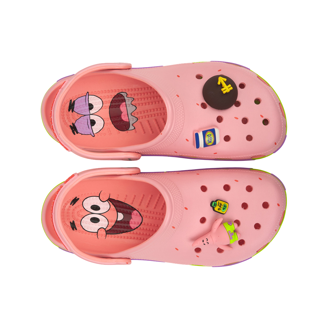 크록스 x 스폰지밥 뚱이 클래식 클로그 멜론(Crocs x Spongebob Patrick Star Classic Clog Melon) - 5