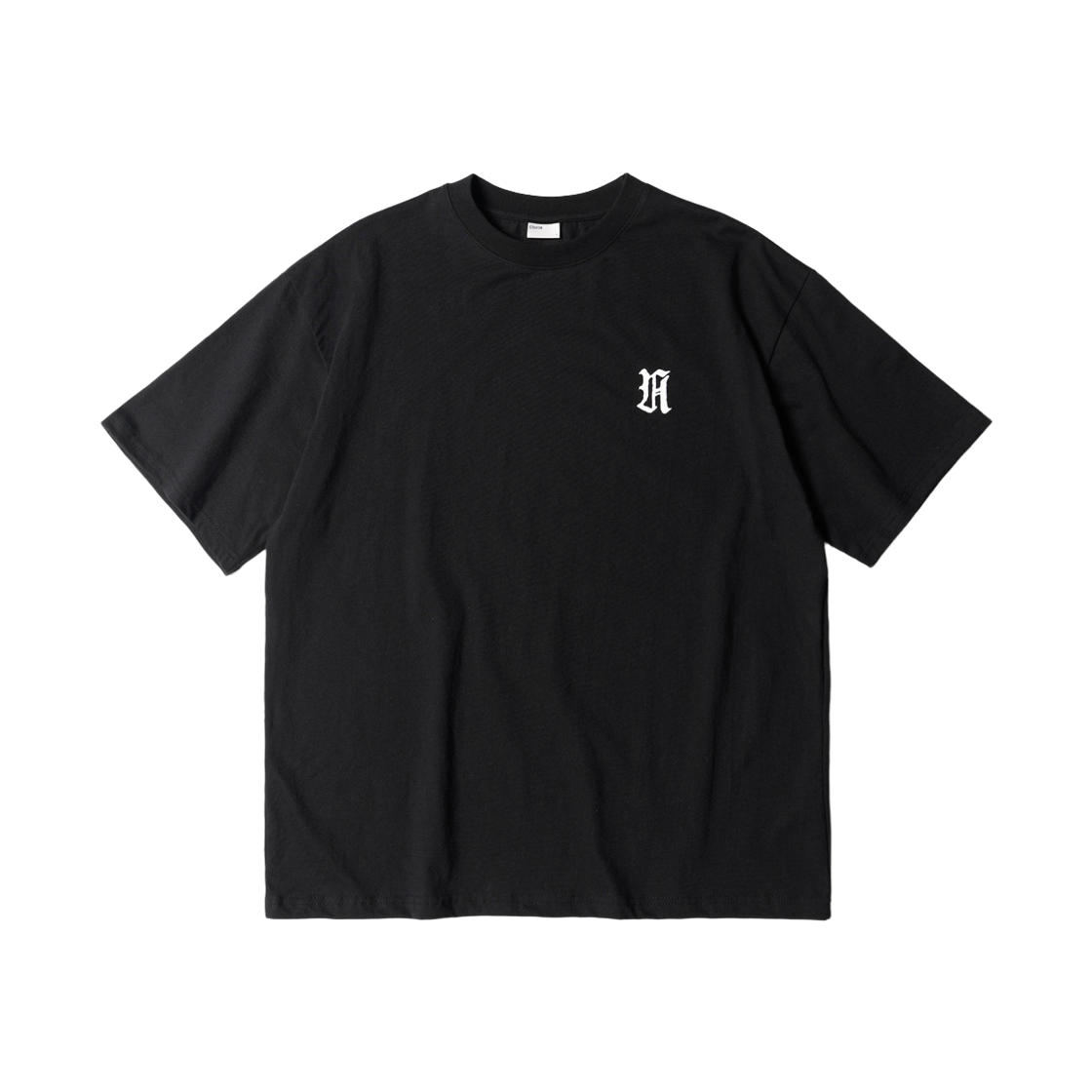 MMST6940_black_29 EZKATON Gothic Symbol Overfit Short Sleeve Black MMST6940