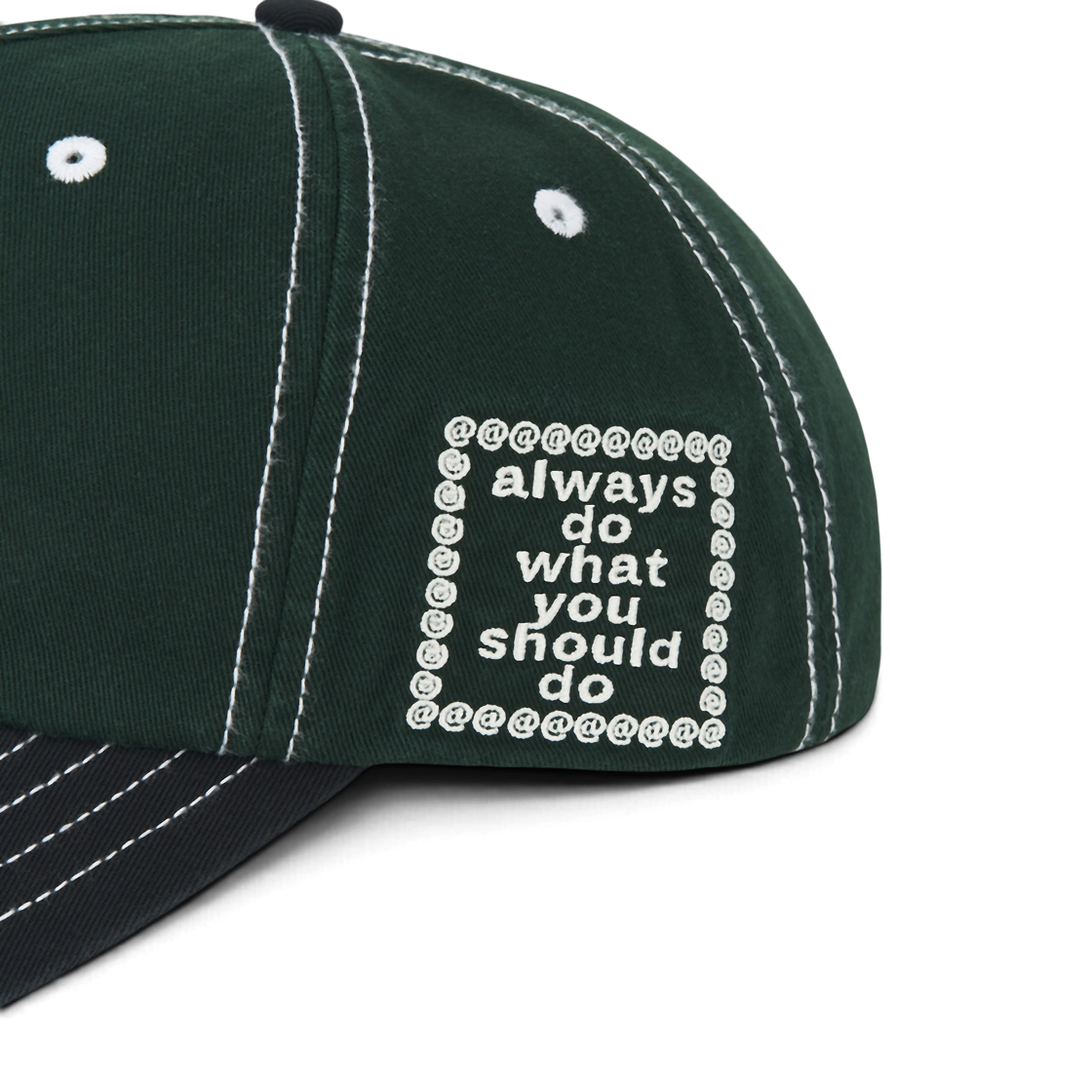 스투시 x 올웨이즈 두 왓 유 슈드 두 스냅백 헌터(Stussy x Always Do What You Should Do Snapback Hunter) - 6