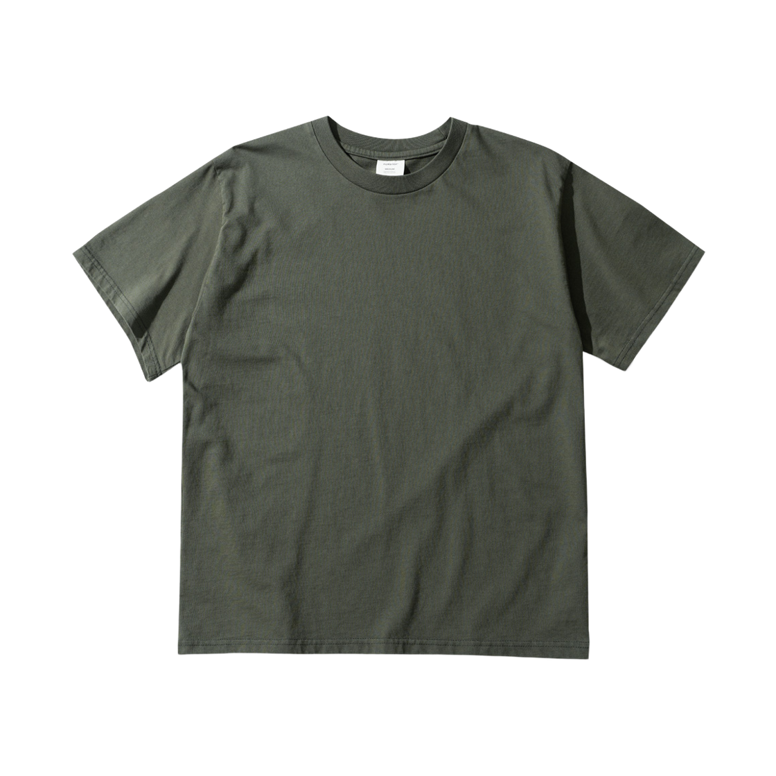 JUST4758_khaki_29 PERSTEP Day Basic Short Sleeve Khaki JUST4758