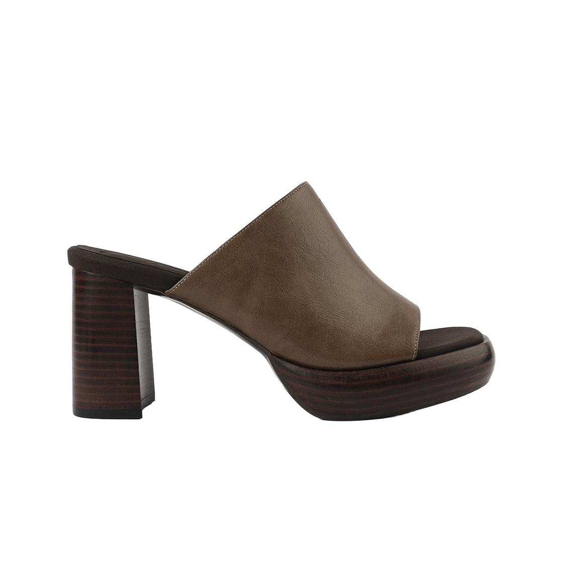 무드나잇 재클린 플랫폼 뮬 샌들 토프(Moodnight Jacklyn Platform Mule Sandals Taupe)