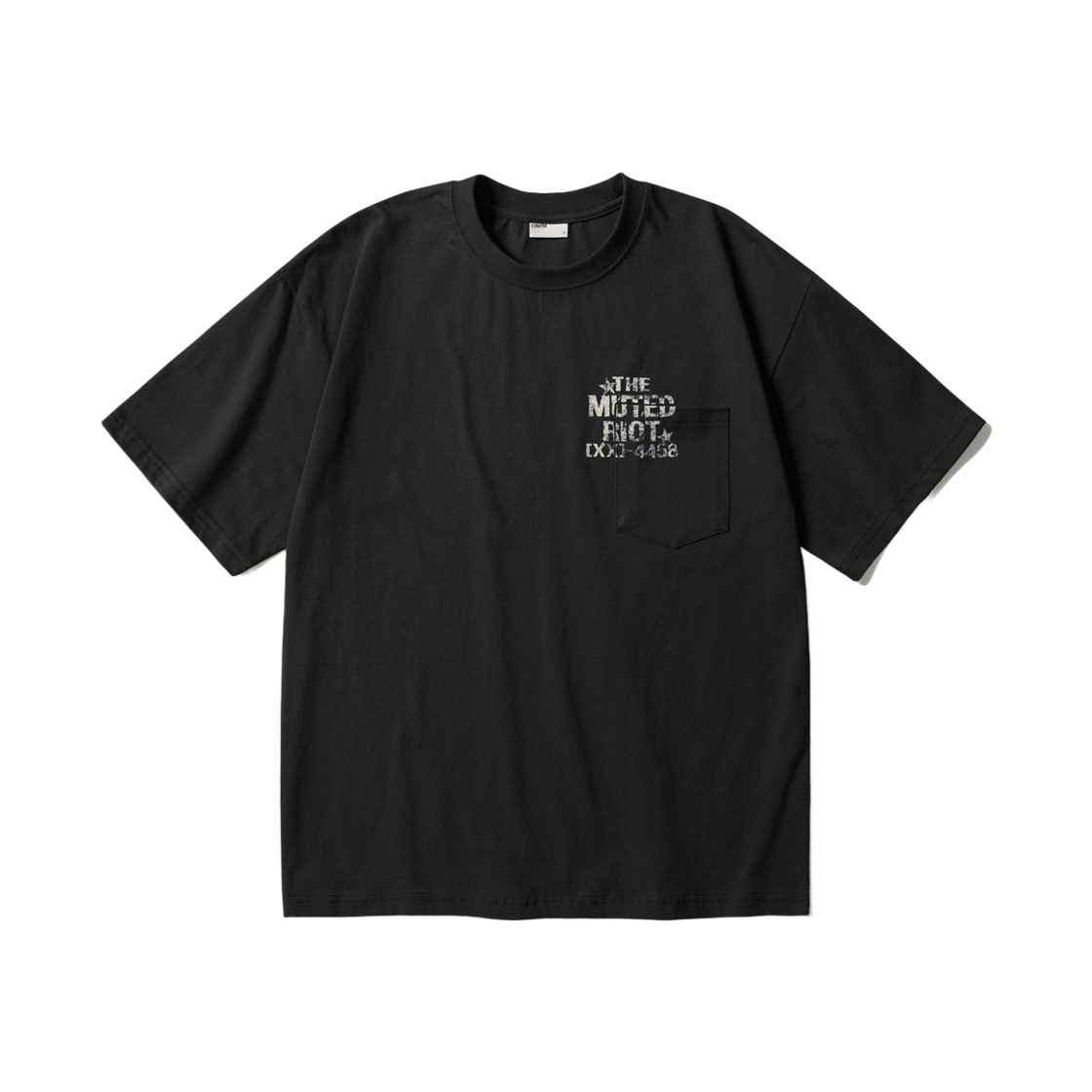 에즈카톤 뮤티드 반팔티셔츠 블랙 HSST6953(EZKATON Muted Short Sleeve Black HSST6953) - 1