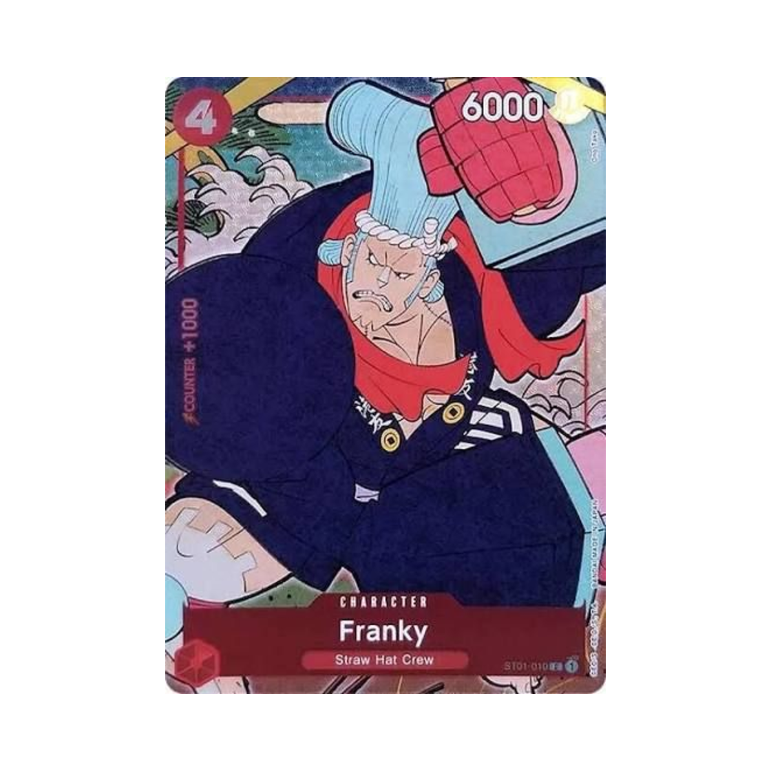 ST01-010-C One Piece TCG Franky C ST01-010 English 1st Anniversary Set (English Ver.)