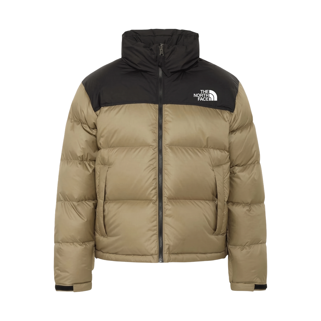 NDW92555CK (W) The North Face Short Nuptse Jacket Black Classic Khaki
