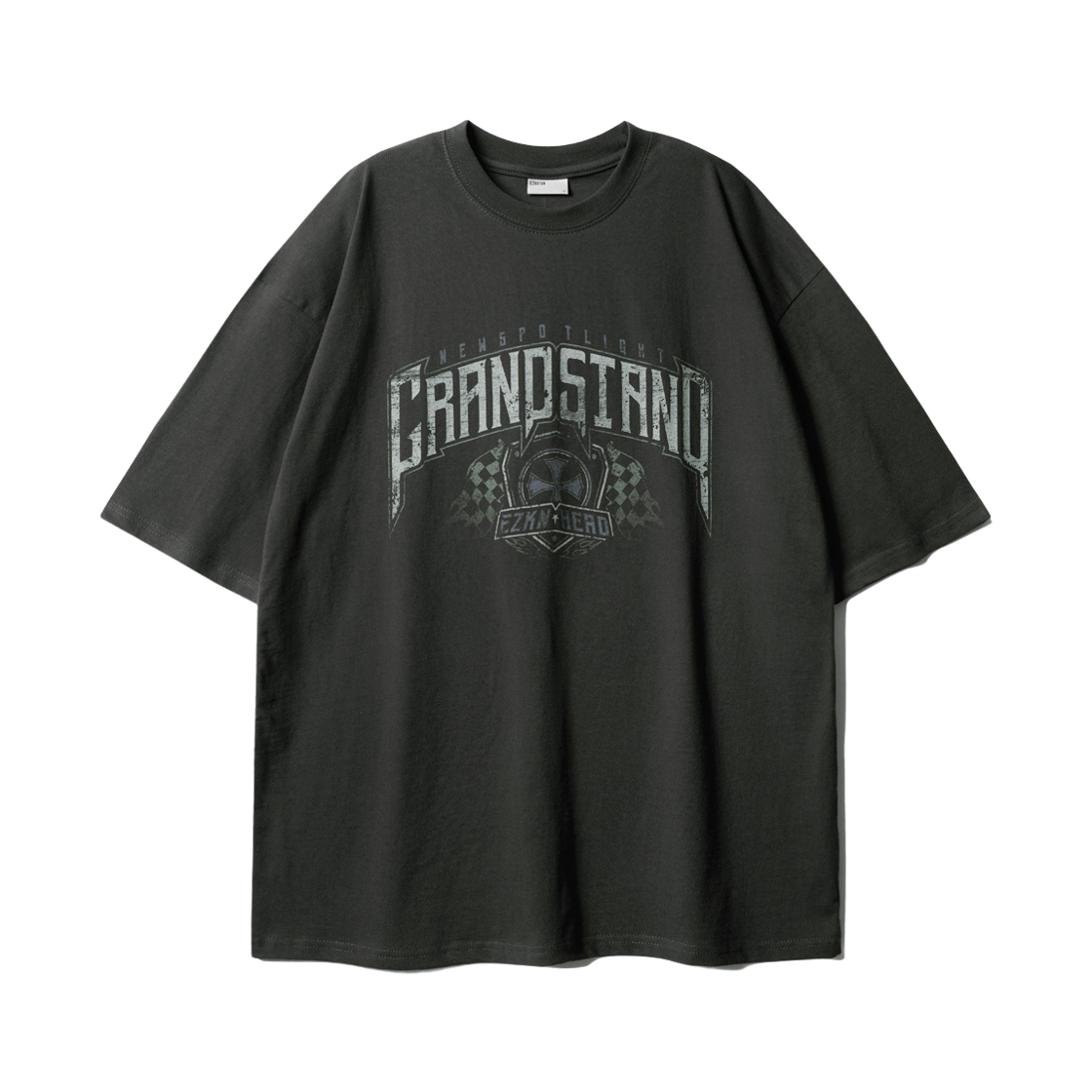KMST6778_Deepgray_29 EZKATON Grandstand Short Sleeve Deepgray KMST6778