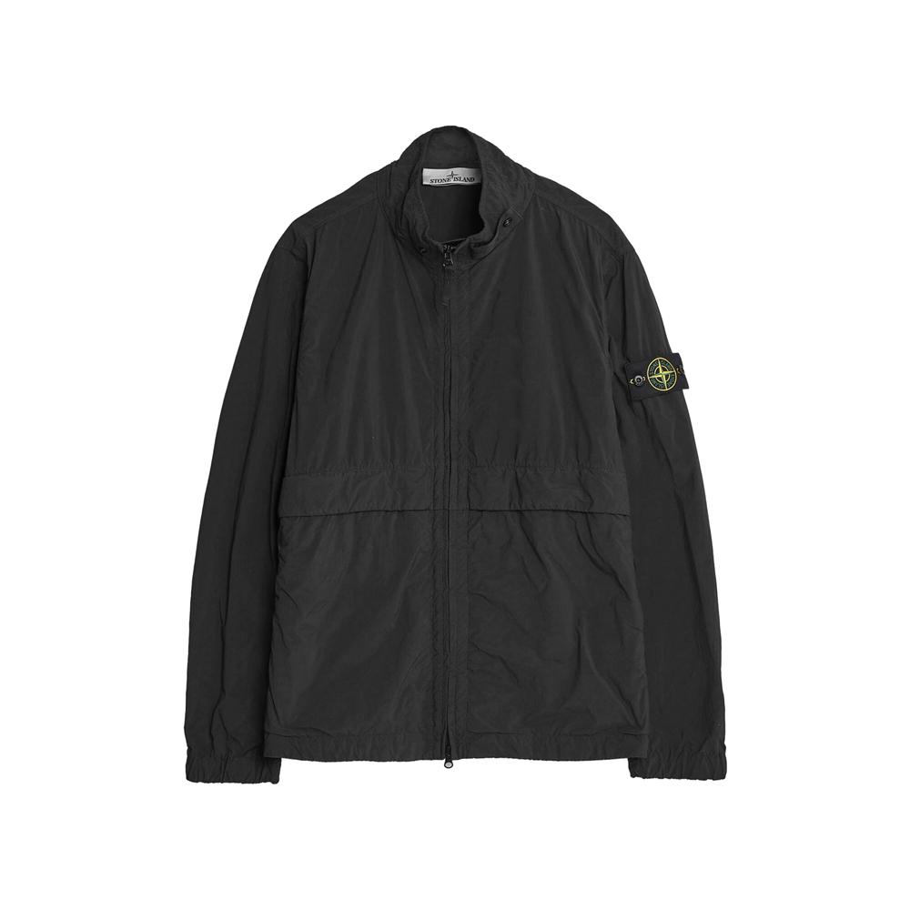 [20% 쿠폰] 스톤 아일랜드 패치 나일론 스메리글리아토-TC 자켓 블랙 - 26SS([20% 쿠폰] Stone Island Patch Nylon Smerigliato -TC Jacket Black - 26SS) - 2