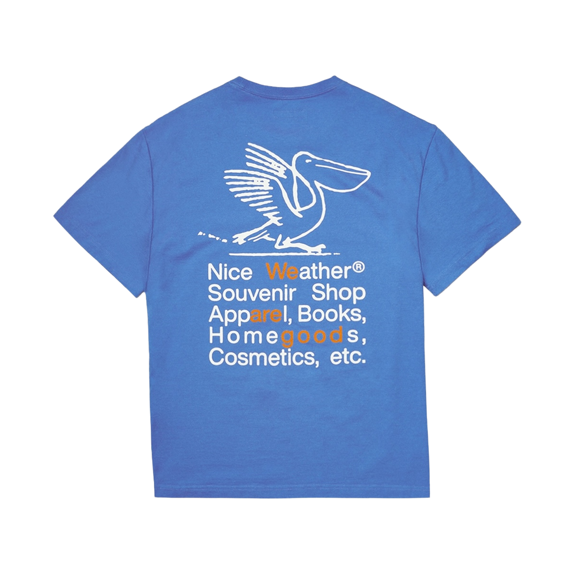 S52080 Nice Weather Apparel We are good Campaign T-Shirt Blue