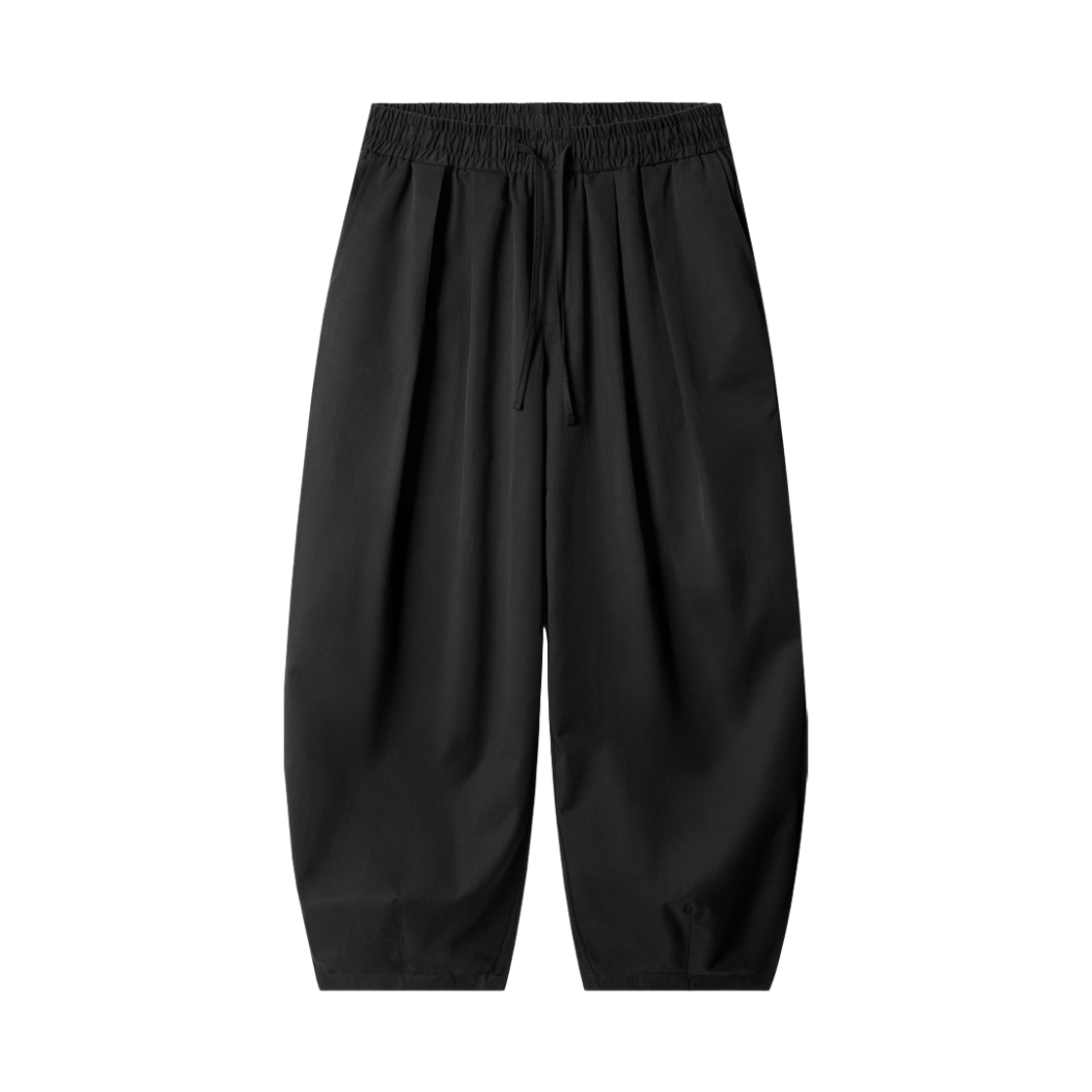 에즈카톤 30s 브리즈 벌룬 와이드 팬츠 블랙 MMLP6941(EZKATON 30s Breeze Balloon Wide Pants Black MMLP6941)