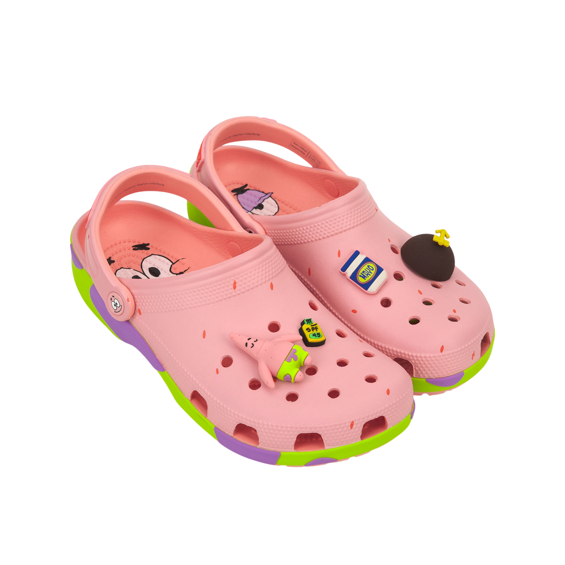 크록스 x 스폰지밥 뚱이 클래식 클로그 멜론(Crocs x Spongebob Patrick Star Classic Clog Melon) - 4
