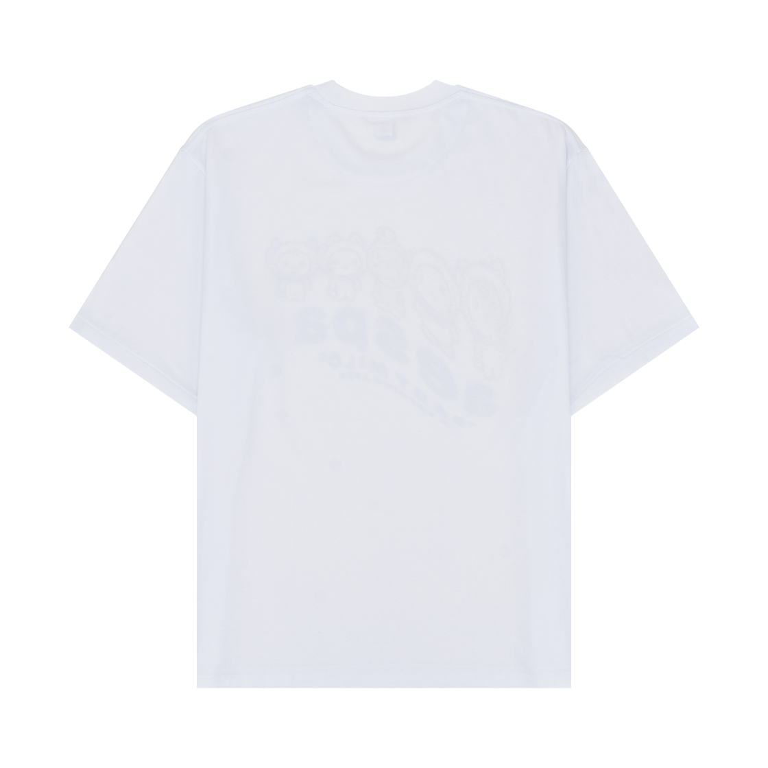 베이프 x 에스파 베이비 마일로 레몬에이드 릴렉스드 핏 티셔츠 화이트(BAPE x Aespa Baby Milo Lemonade Relaxed Fit T-Shirt White) - 2