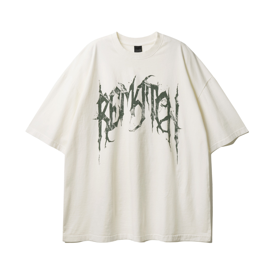 KMST6781_Creamgray_29 EZKATON Rematch Pigment Short Sleeve Creamgray KMST6781