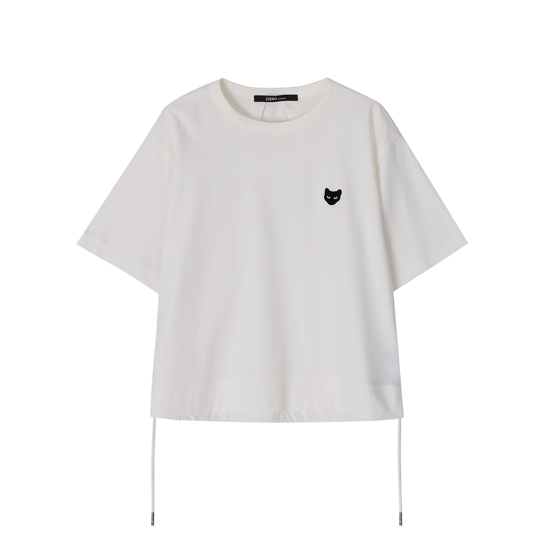 WI5TS801WH (W) SONGZIO ZZERO Panther Flare T Shirt White