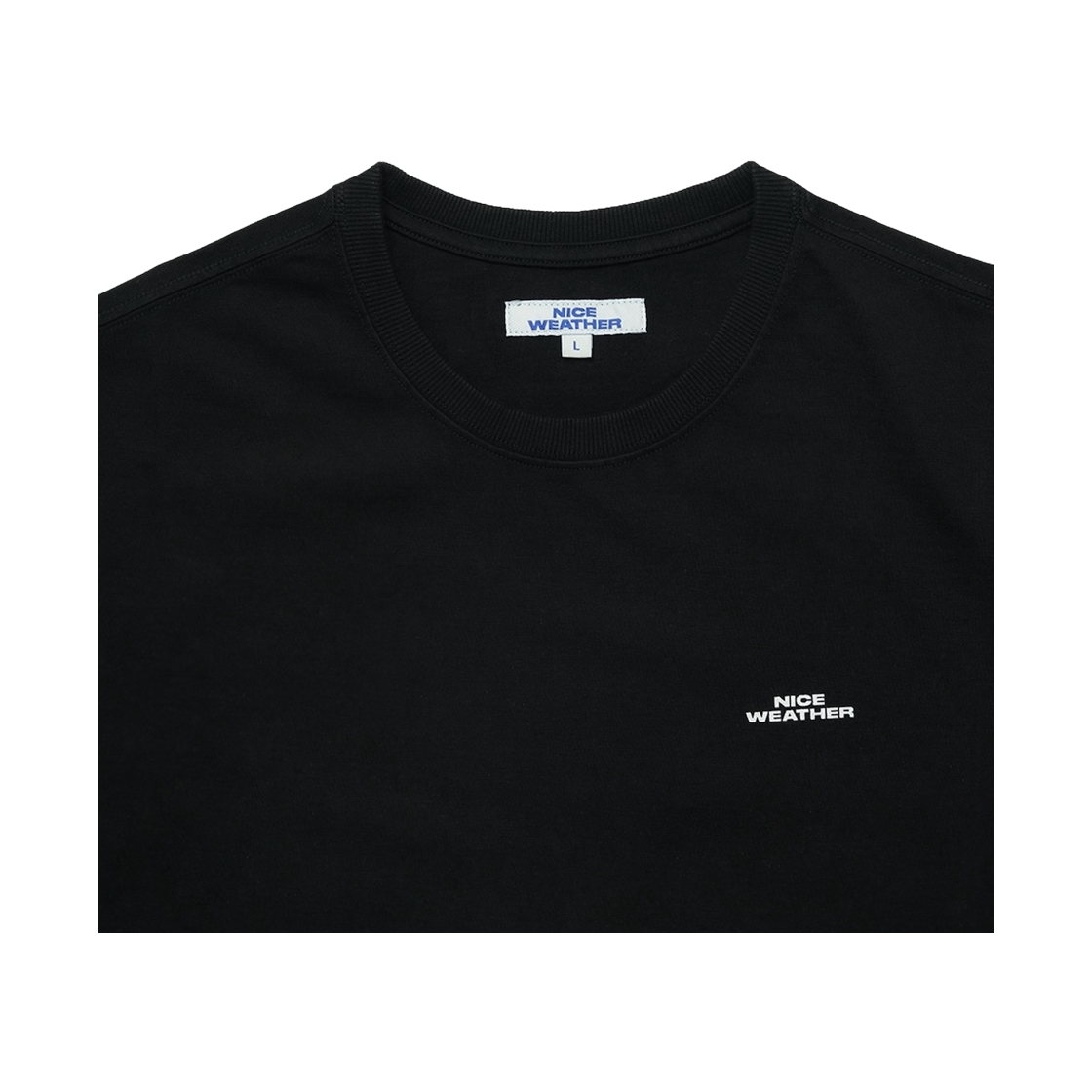 나이스웨더 어패럴 OG 로고 티셔츠 블랙(Nice Weather Apparel OG Logo T-Shirt Black) - 3