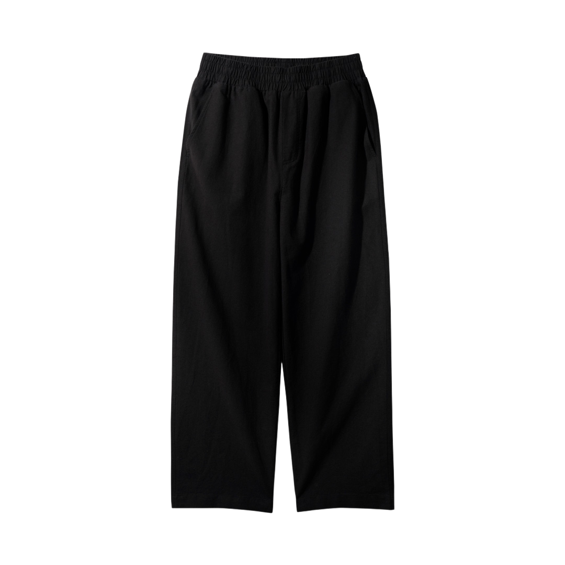 퍼스텝 쿨믹스 린넨 라이크 스트레이트핏 롱팬츠 블랙 KHLP4702(PERSTEP Coolmix Linen Like Straight Fit Long Pants Black KHLP4702)