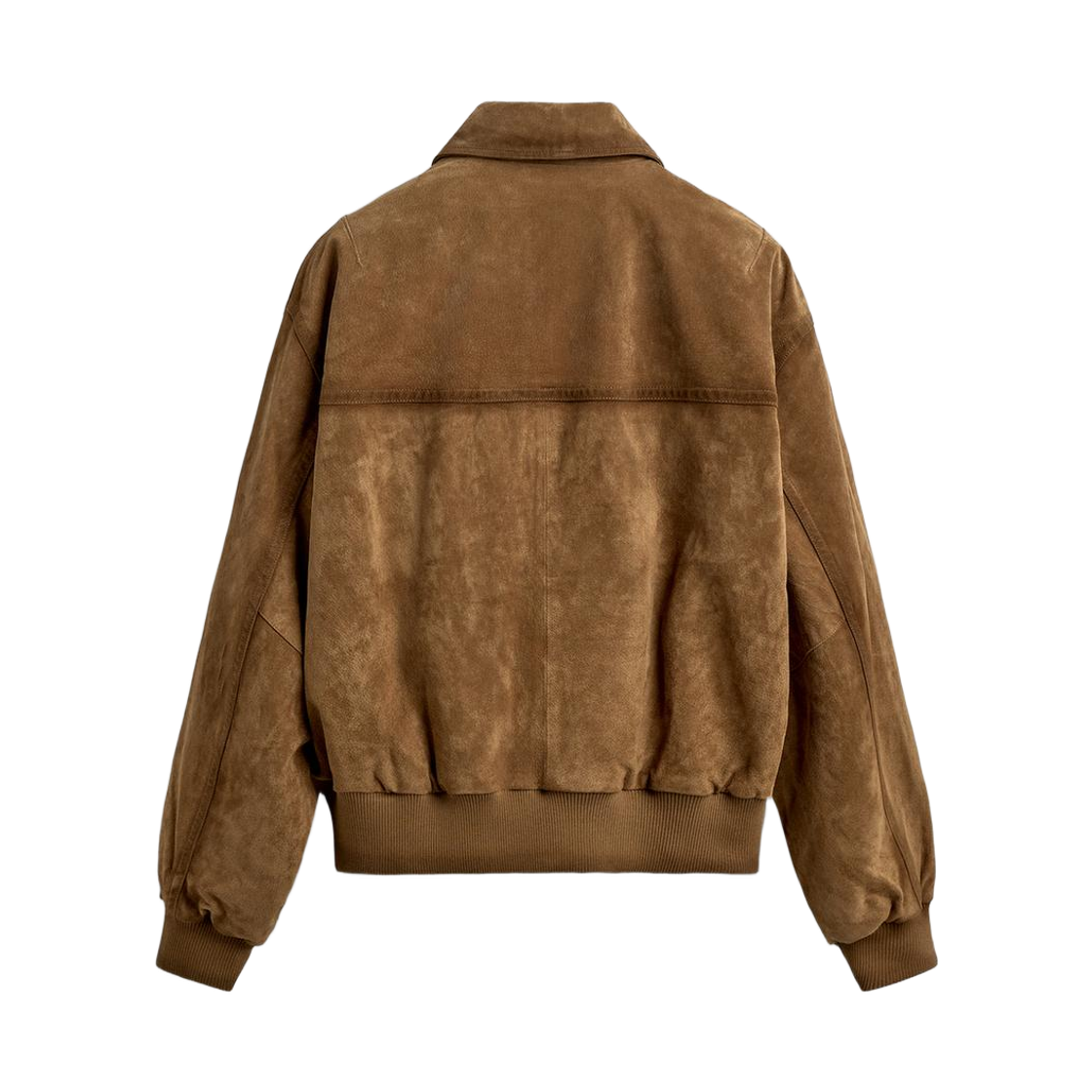자라 릴랙스 핏 스웨이드 레더 자켓 토바코(Zara Relaxed Fit Suede Leather Jacket Tobacco) - 2