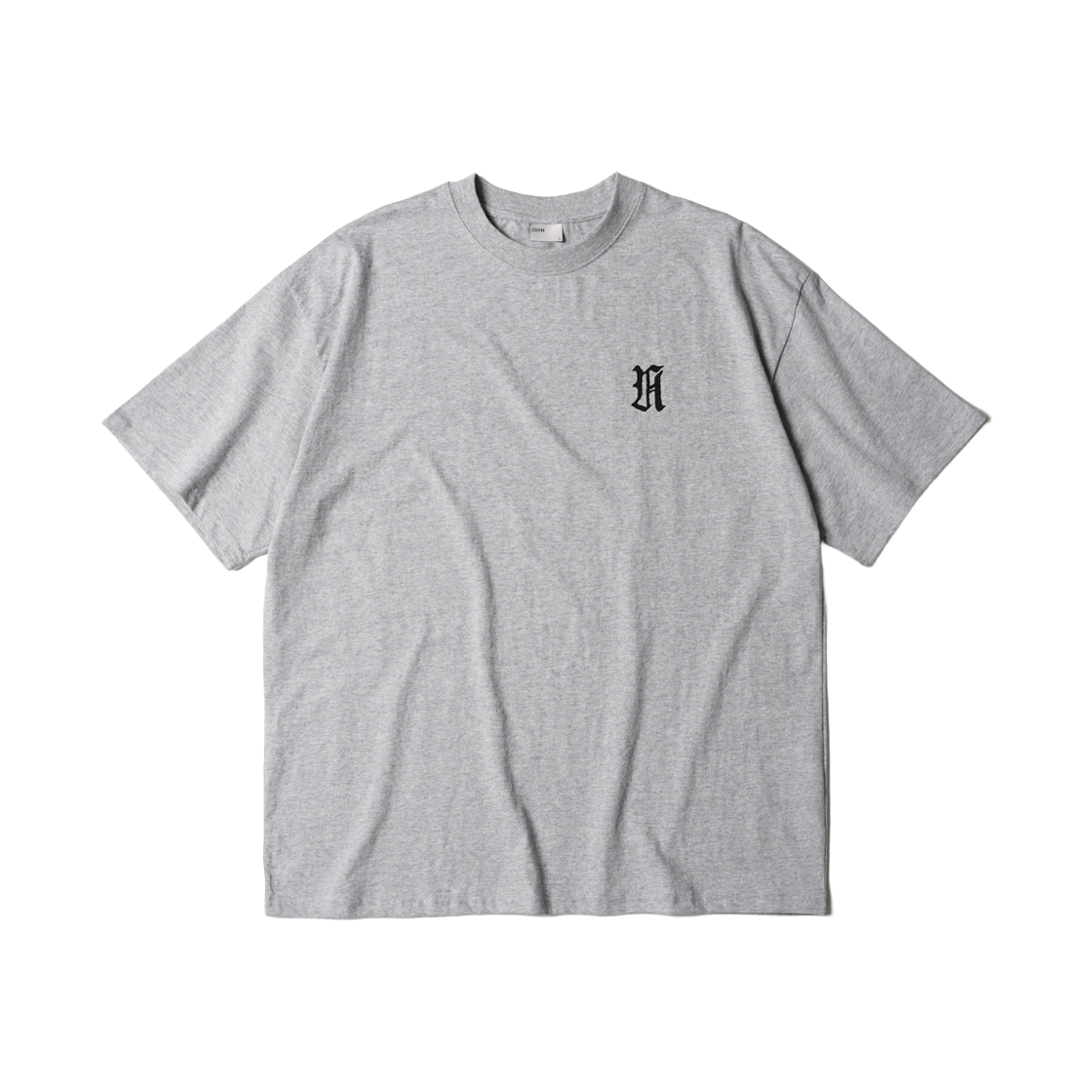 에즈카톤 고딕 심볼 오버핏 반팔티셔츠 그레이 MMST6940(EZKATON Gothic Symbol Overfit Short Sleeve Gray MMST6940) - 1