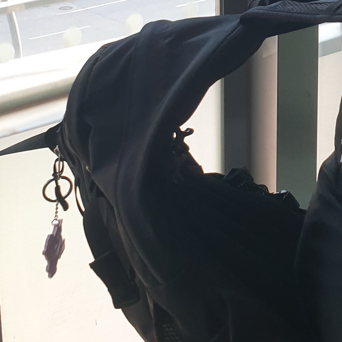 The North Face Big Shot Black 착용 스타일