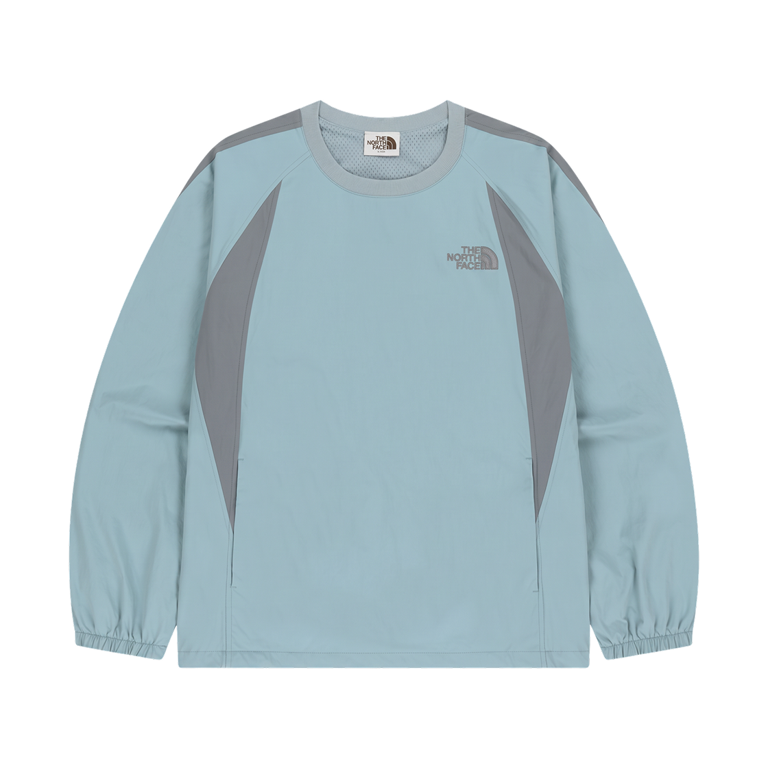 NM5MS56L The North Face White Label Varia Crewneck Gray Mist - 26FW