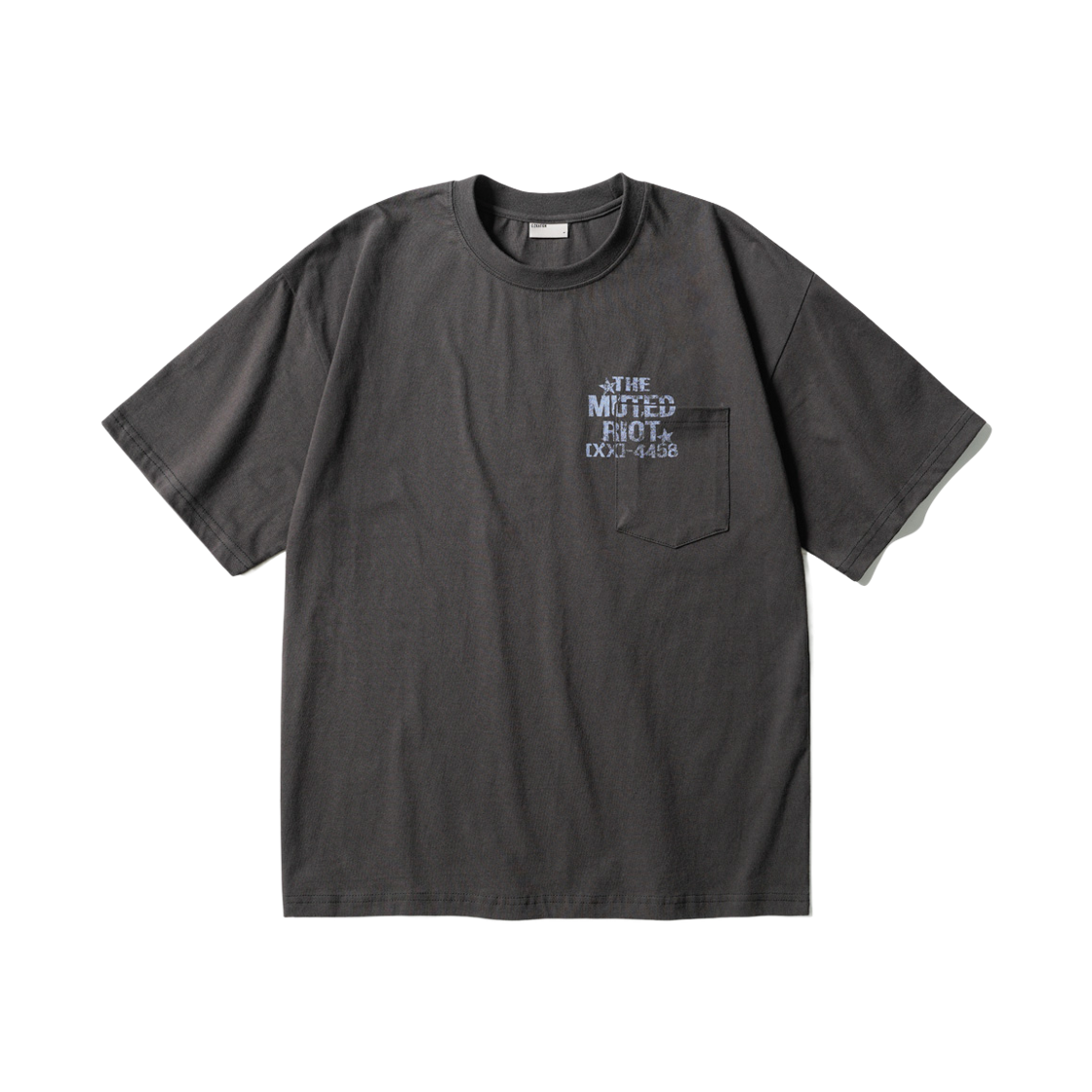 에즈카톤 뮤티드 반팔티셔츠 딥그레이 HSST6953(EZKATON Muted Short Sleeve Deepgray HSST6953) - 1