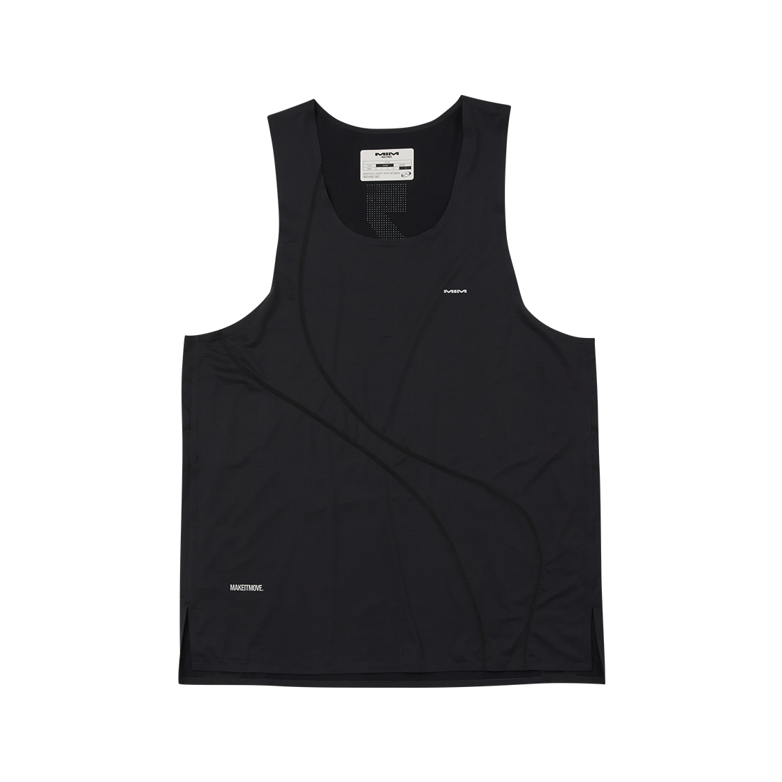 엠아이엠 모멘텀 싱글렛_블랙(MIM Momentum Singlet_Black) - 2