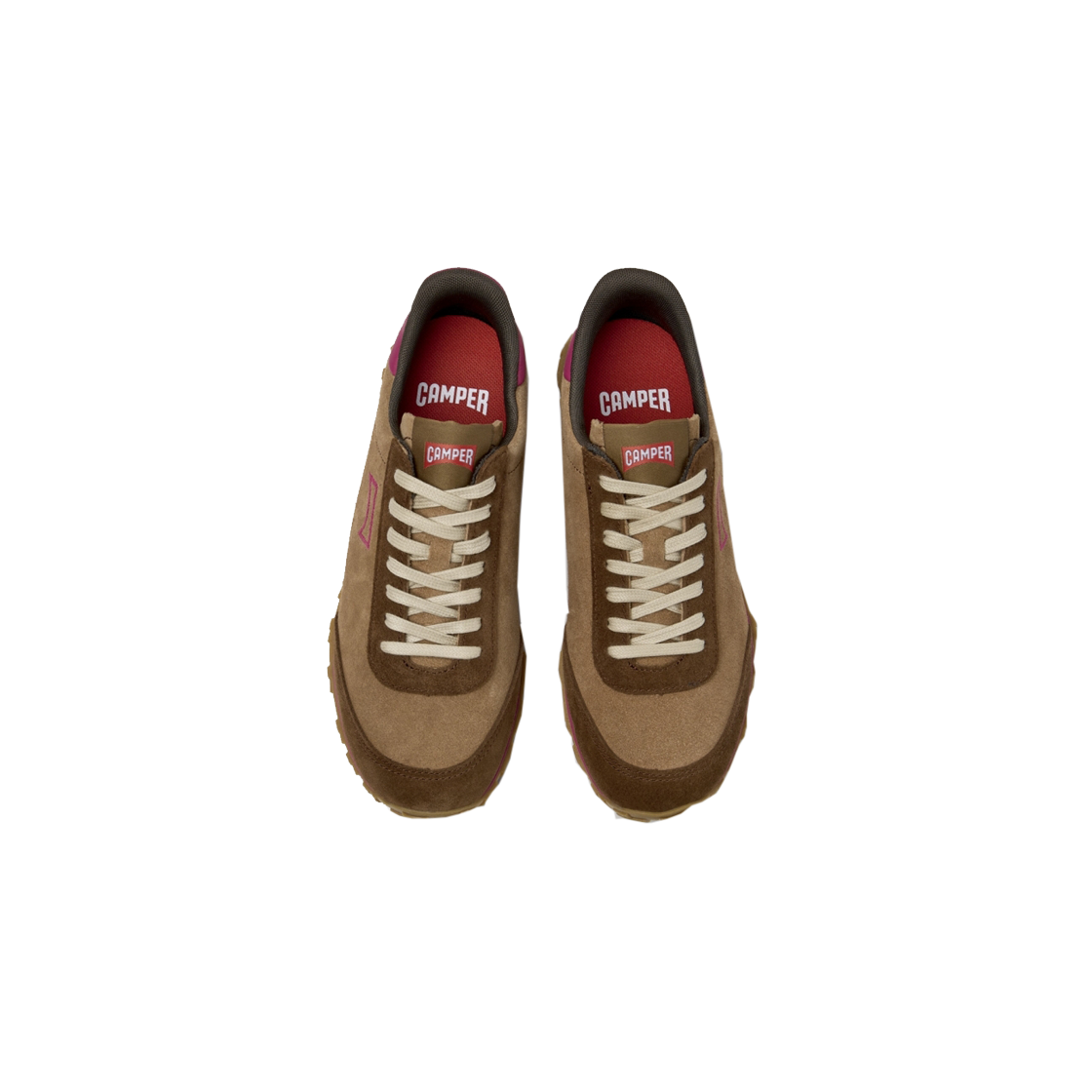 캠퍼 여성 드리프트 워크 스니커즈 브라운(Camper Woman Drift Walk Sneakers Brown) - 3
